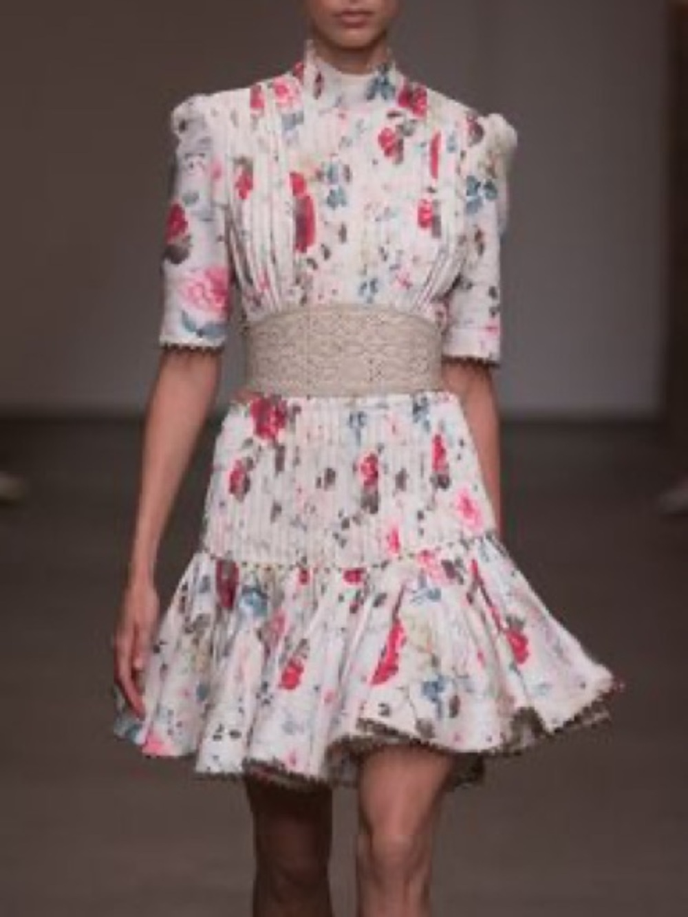 Zimmermann Mischief Rosette Dress in Floral - Picture 2 of 10
